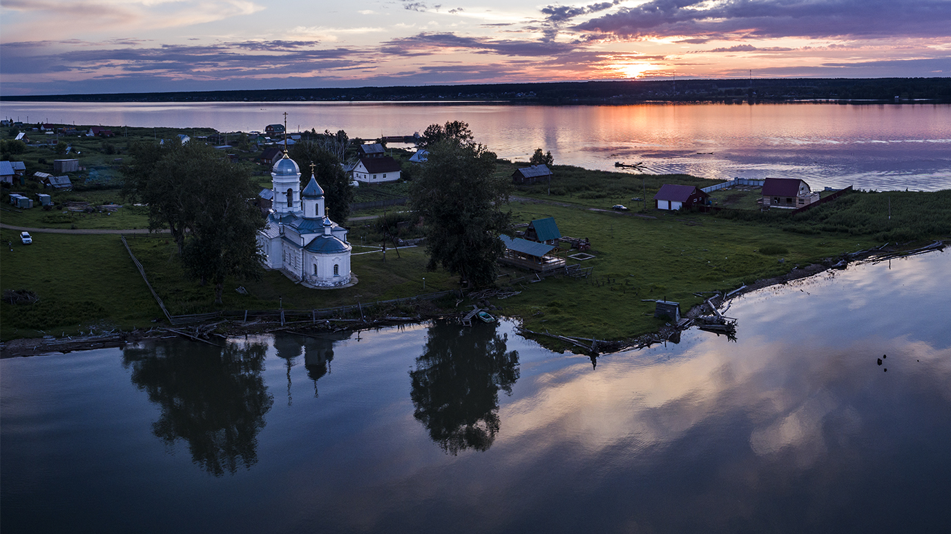 Остров Чингис Новосибирская область