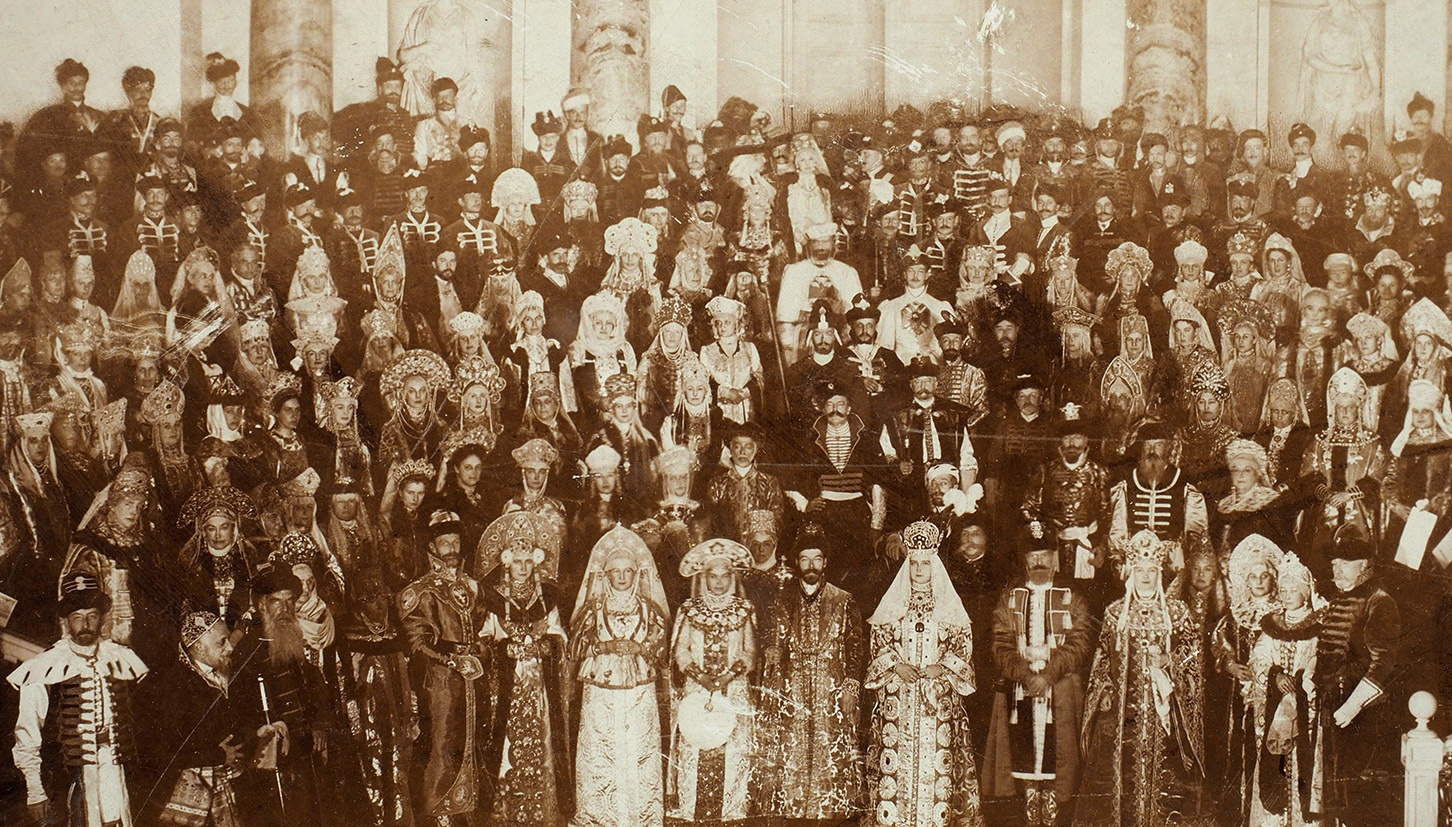 Костюмированный бал 1903 года в зимнем дворце фото