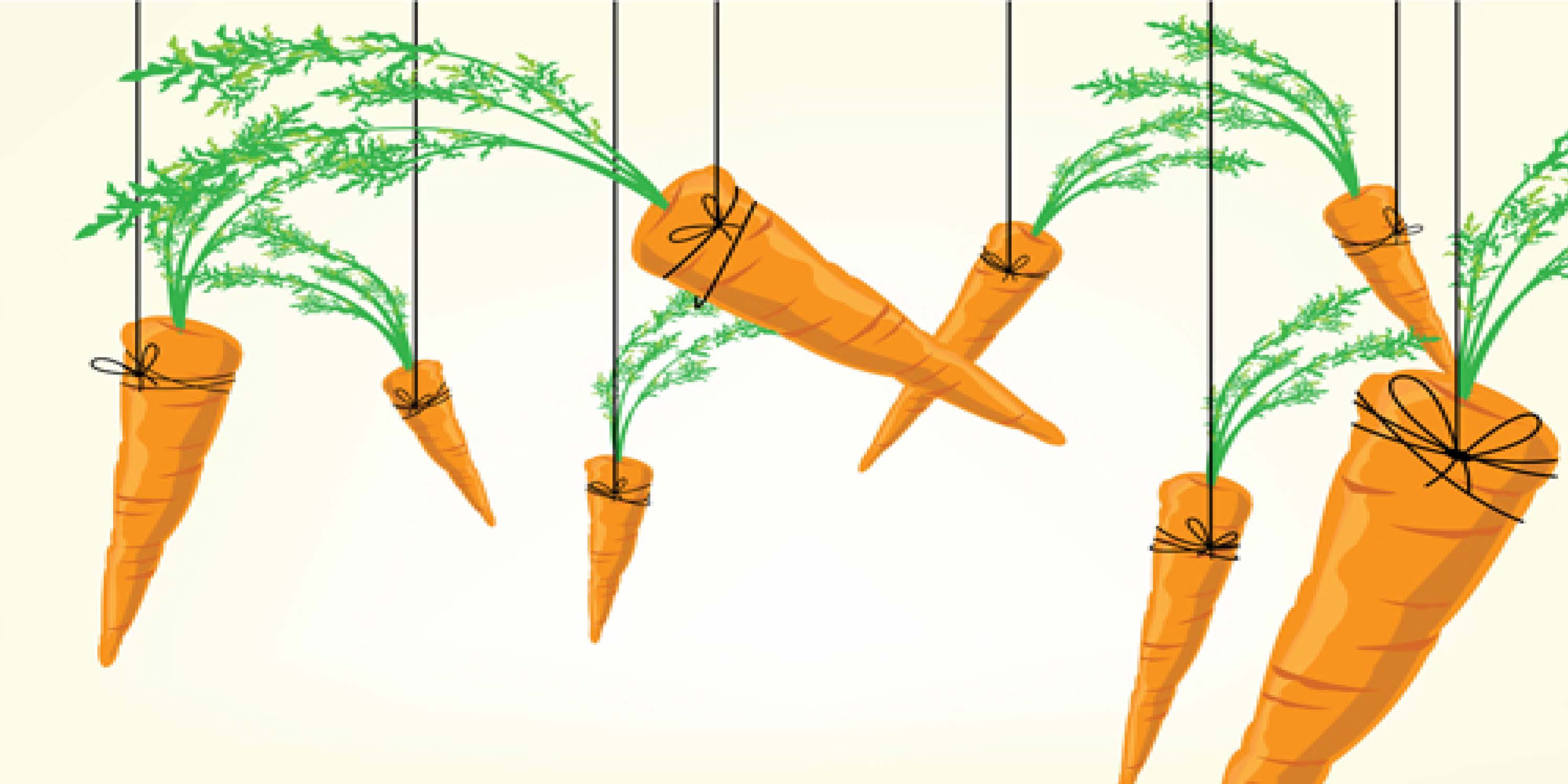 Морковка спереди и морковка сзади мотивация