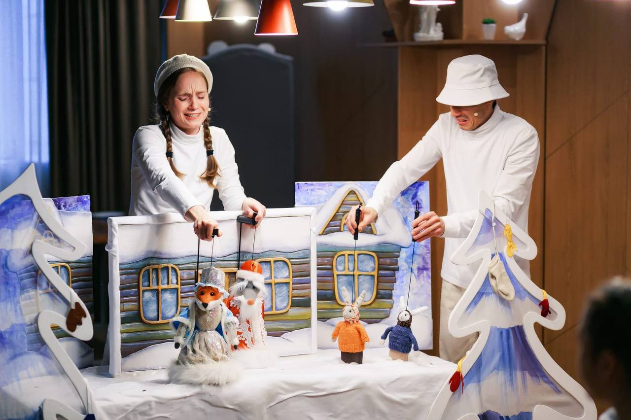 "Волк-мороз", интерактивный спектакль для детей 3+ лет