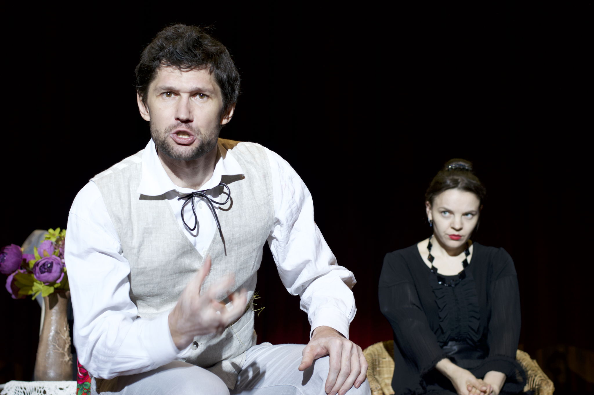 Спeктакль-шутка «МЕДВЕДЬ» по пьесе А.П. Чехова, Камерный зал (4эт)