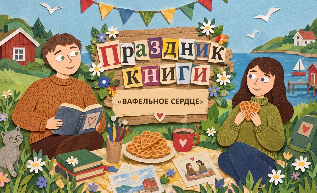 Праздник книги «Вафельное сердце»