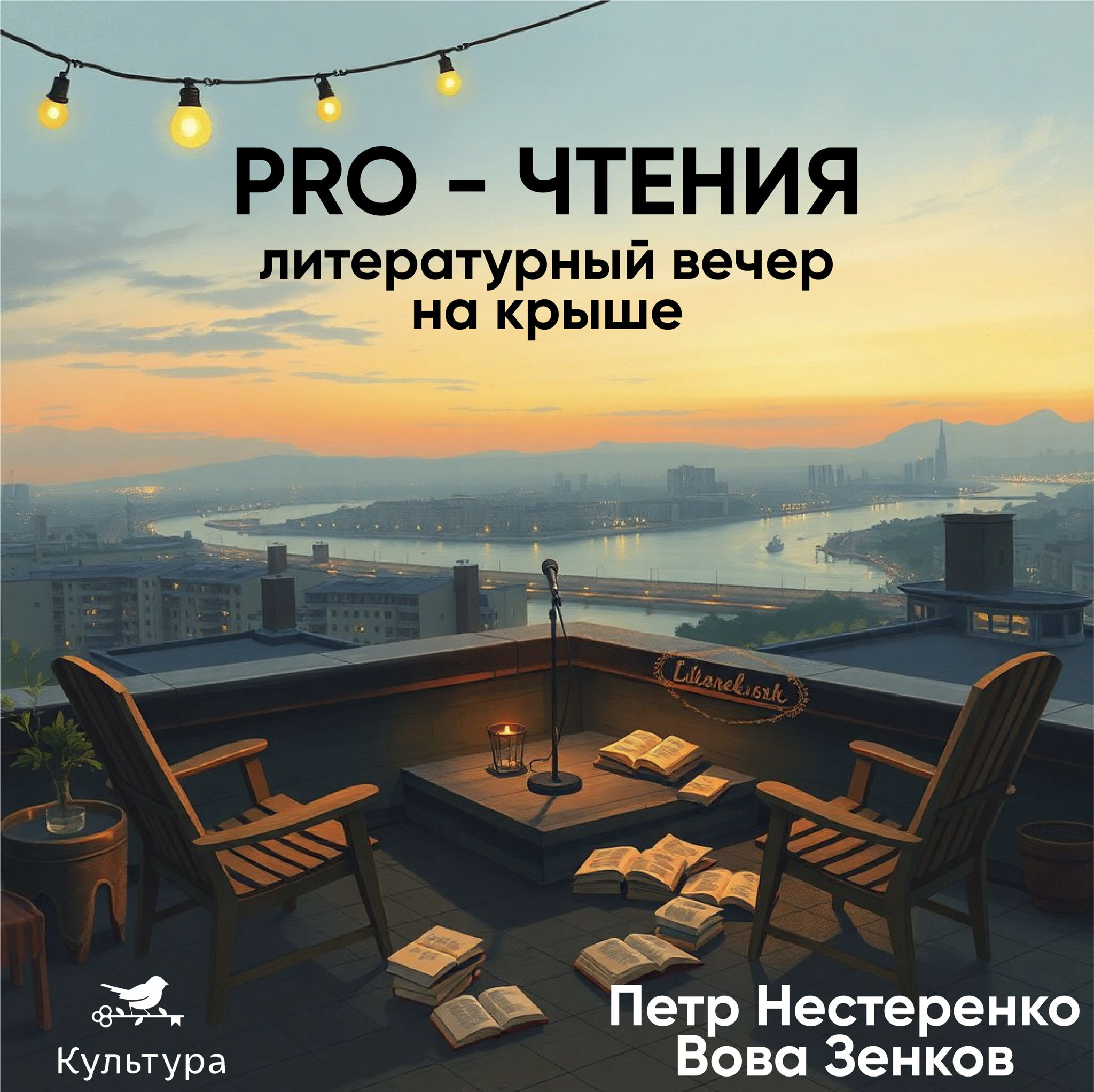 «Pro-чтения» на крыше