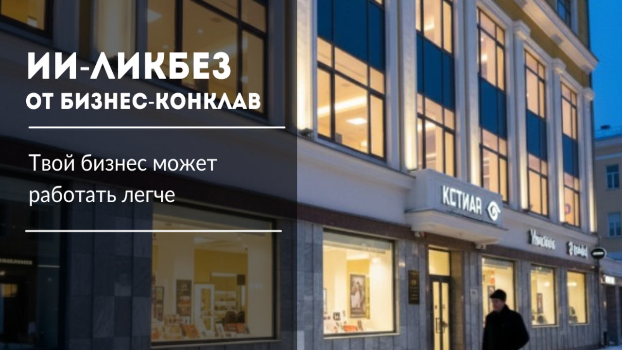 ИИ-ликбез от Бизнес-конклав