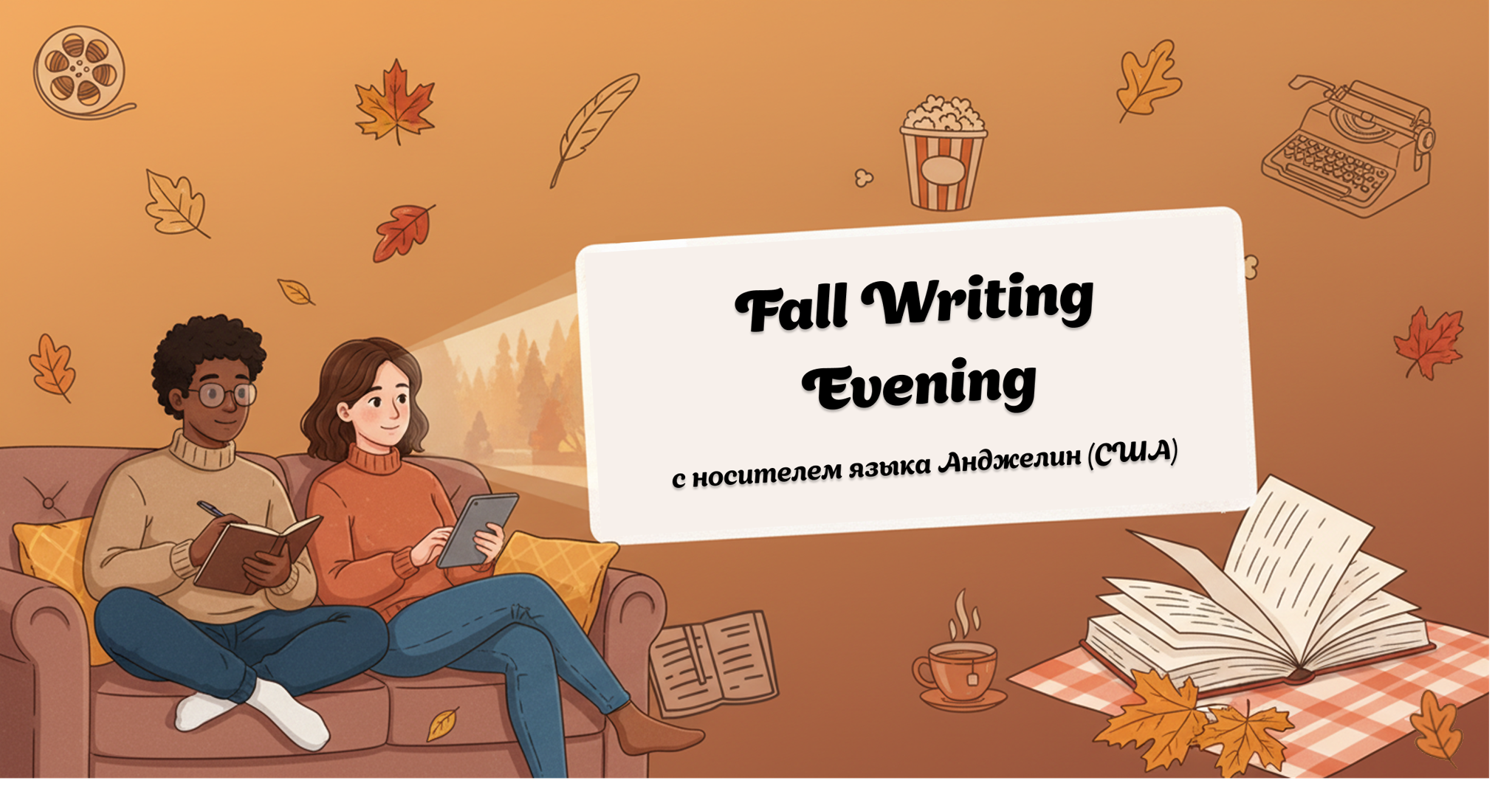Fall Writing Evening с Анжелин