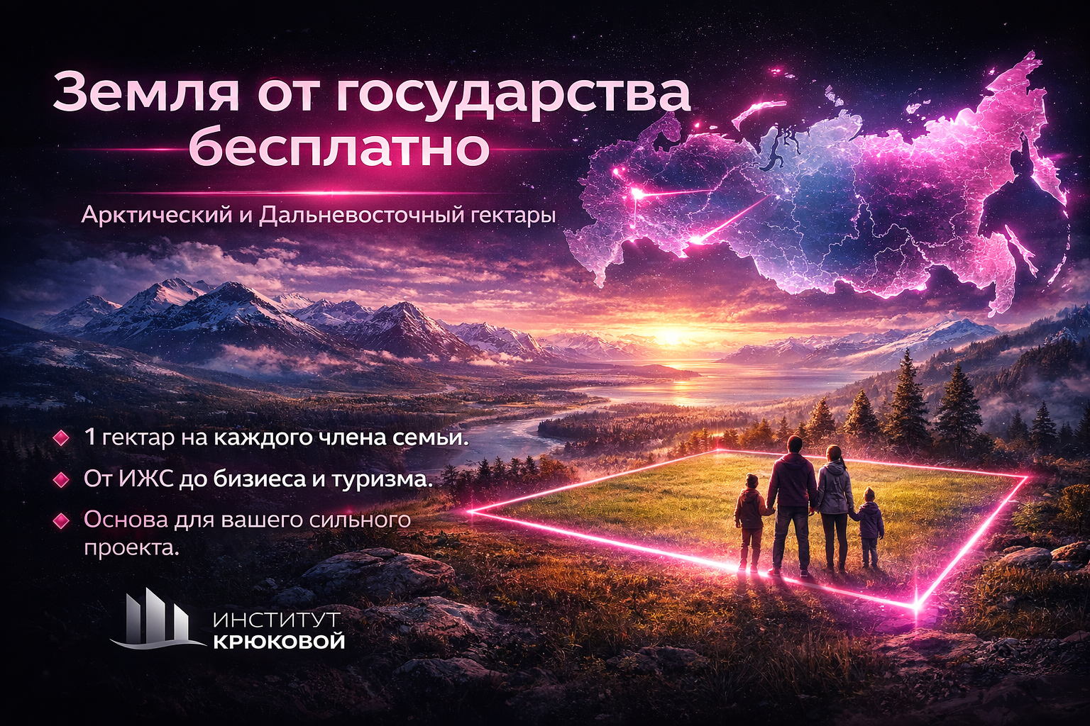 Бесплатная земля как точка роста: Арктика и Дальний Восток