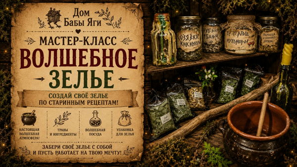 Мастер-класс "Волшебное зелье"