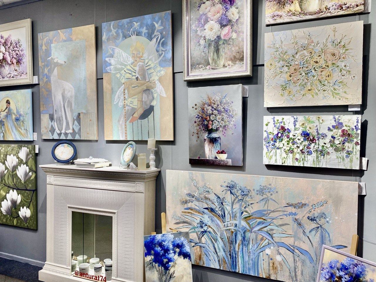 Выставка живописных картин "Пробуждение"