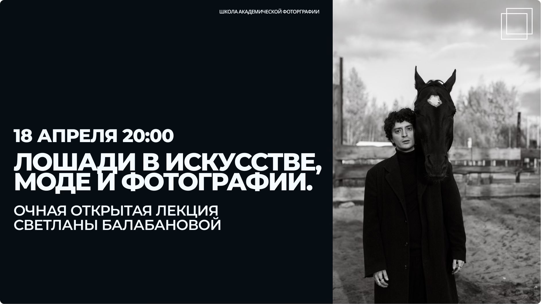 «Лошади в искусстве, моде и фотографии» — открытая лекция Светланы Балабановой