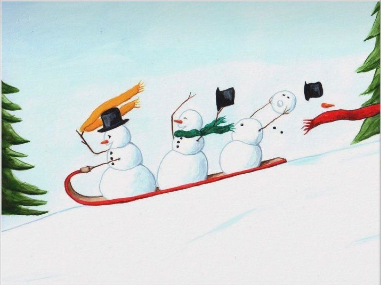 Занятие для детей по скорочтению «Снеговичок-скоровичок»