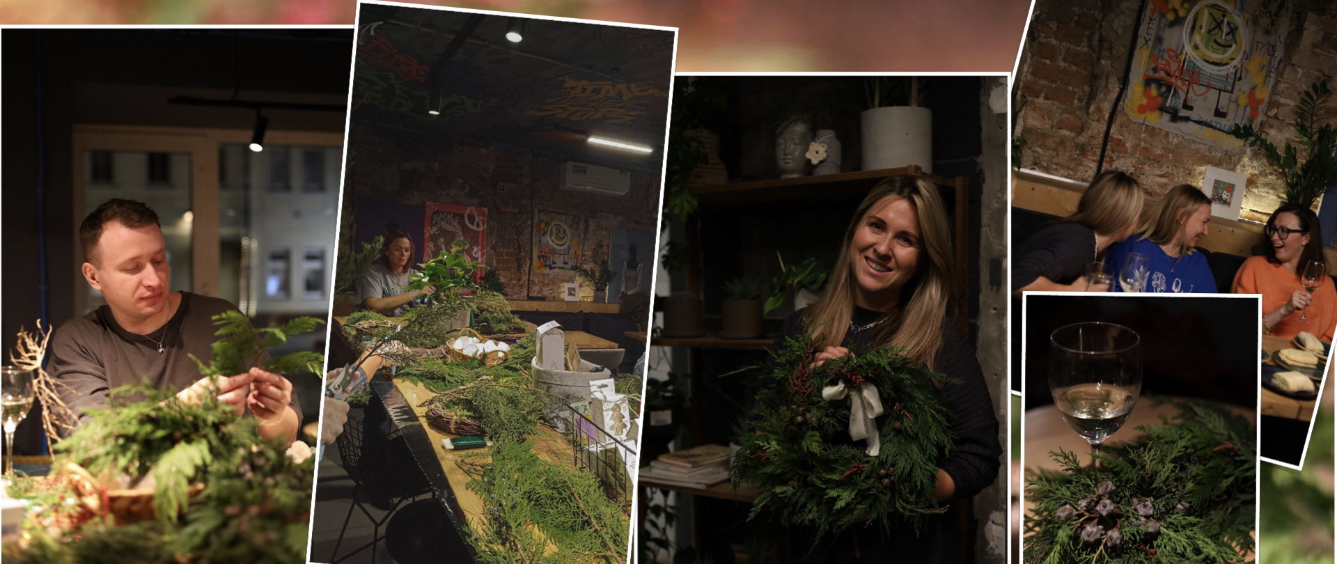 Мастер-класс новогодний венок | 18:00
