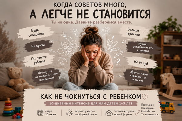 «Как не чокнуться с ребенком: 10-дневный интенсив»