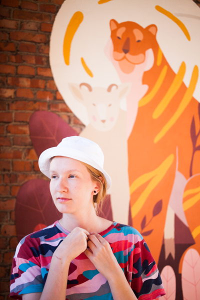 Лекция "Тигры, машины и цветы: зин как способ самовыражения художника" (Саша Хохлова, Омск)