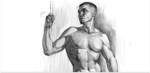 Наброски мужской обнаженной фигуры в Skills Up School Peterburg,  27 сентября, пятница 19:00.  18+    