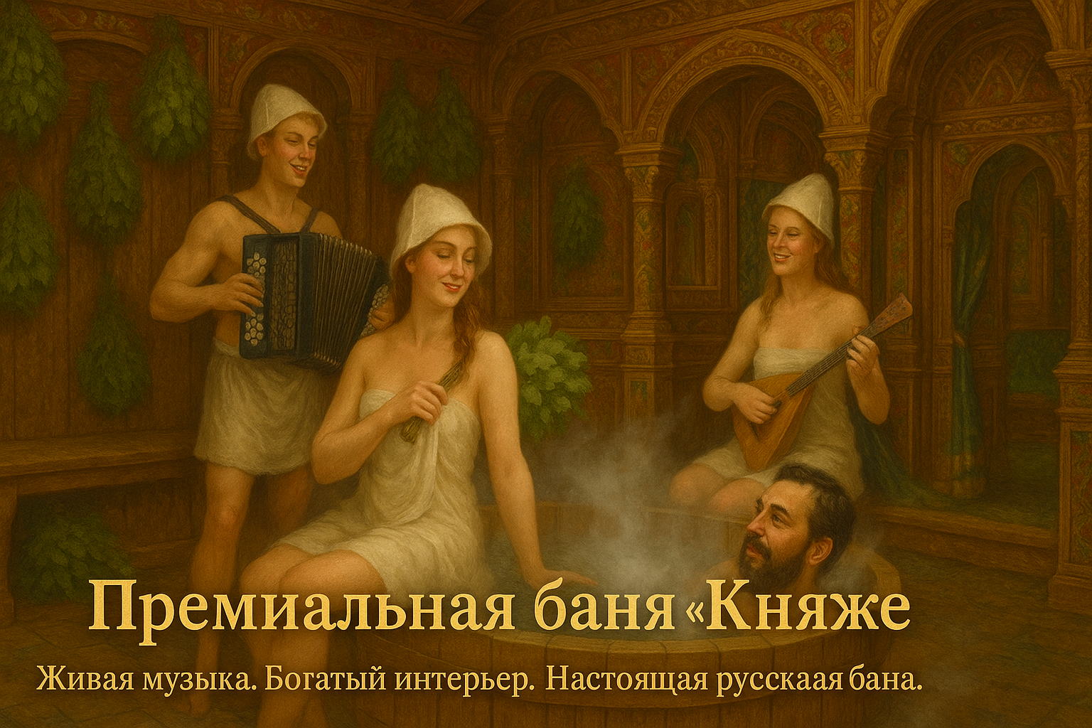 ВОЛШЕБНАЯ БАНЯ с Экстатиком и Концертом