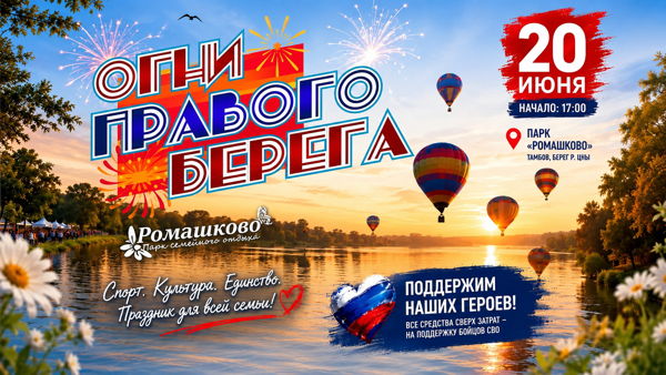 Фестиваль «Огни правого берега»: Бои за чемпионский пояс, театр огня