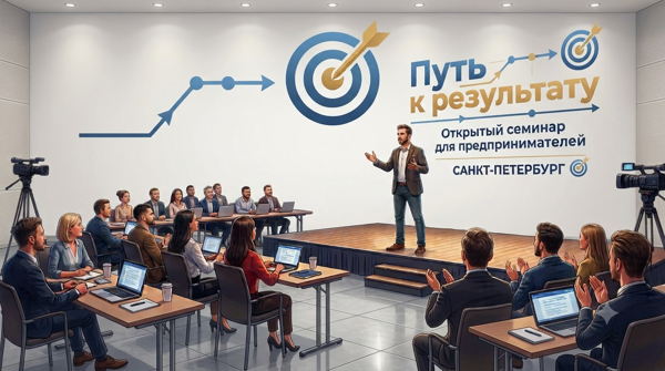 «Путь к результату» Открытый семинар для предпринимателей в Санкт-Петербурге