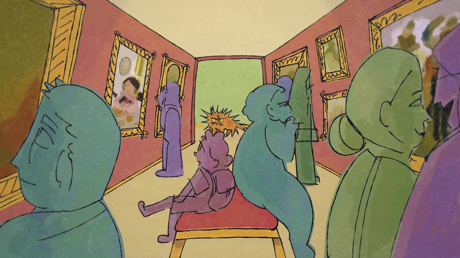 Презентация анимационных роликов «ТретьяКотики в галерее»