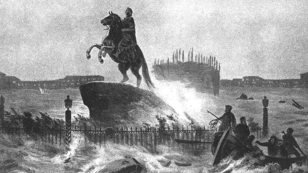 «Была в Неве высокая вода…»