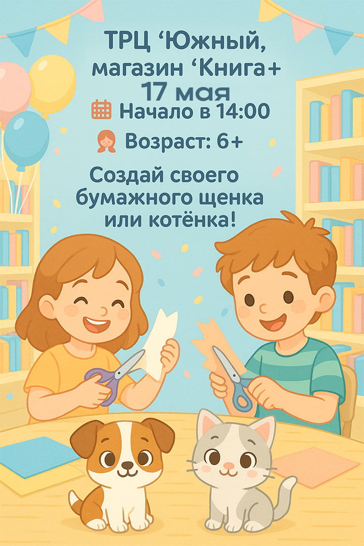 Мастер-класс "Создай своего бумажного питомца"