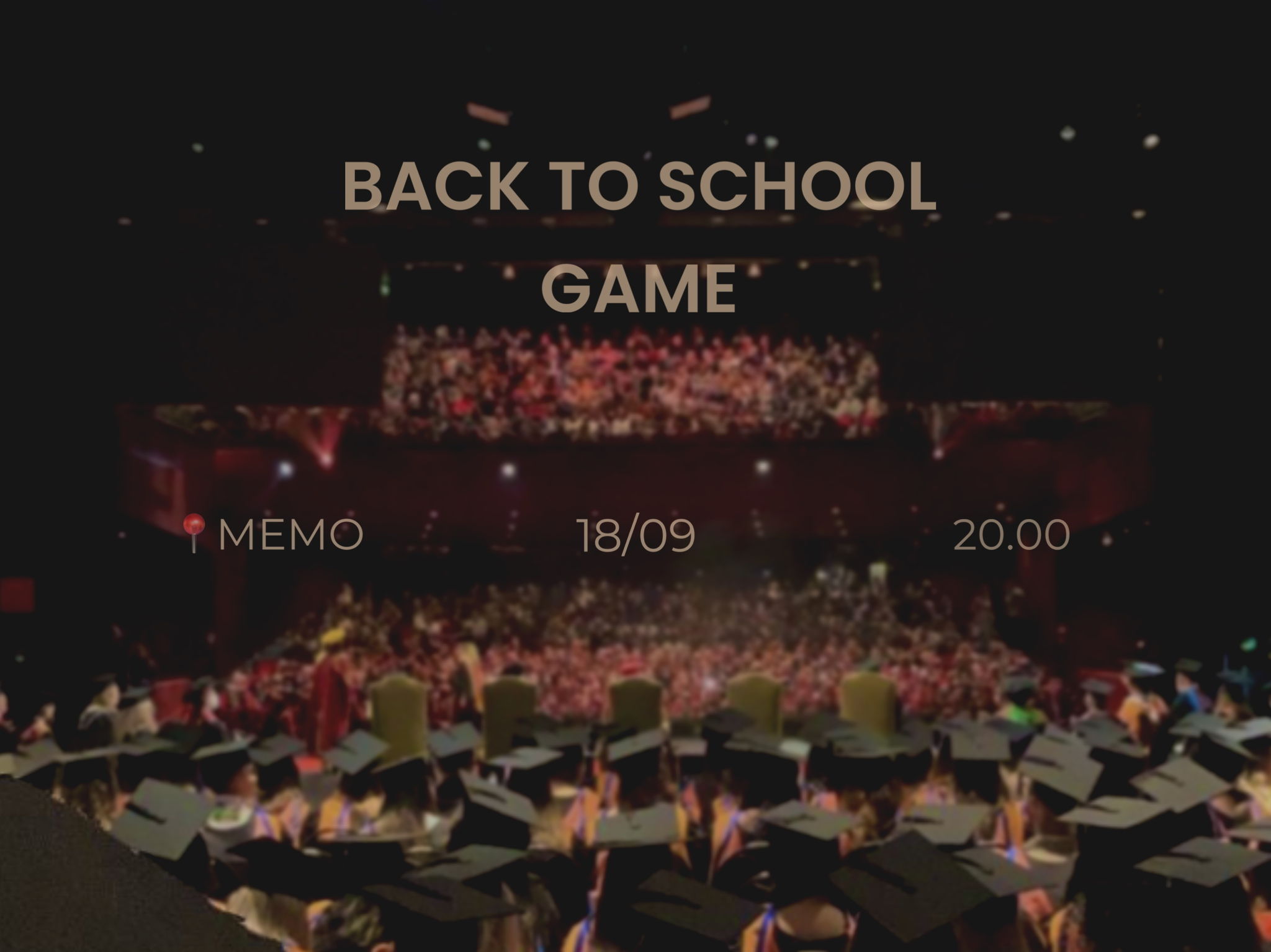 BACK TO SCHOOL Game