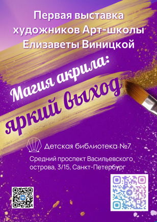 "Магия акрила: яркий выход"