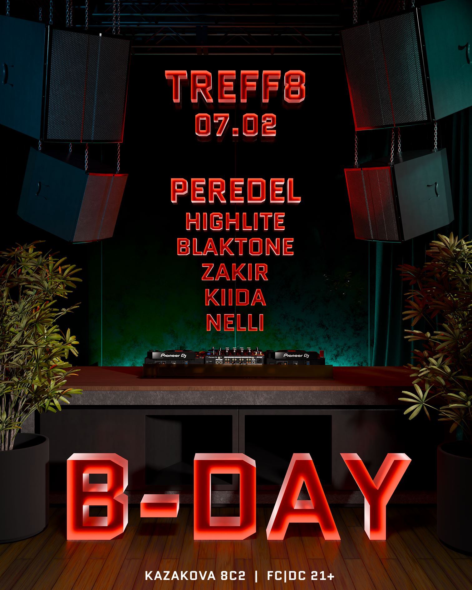 В-DAY TREFF8