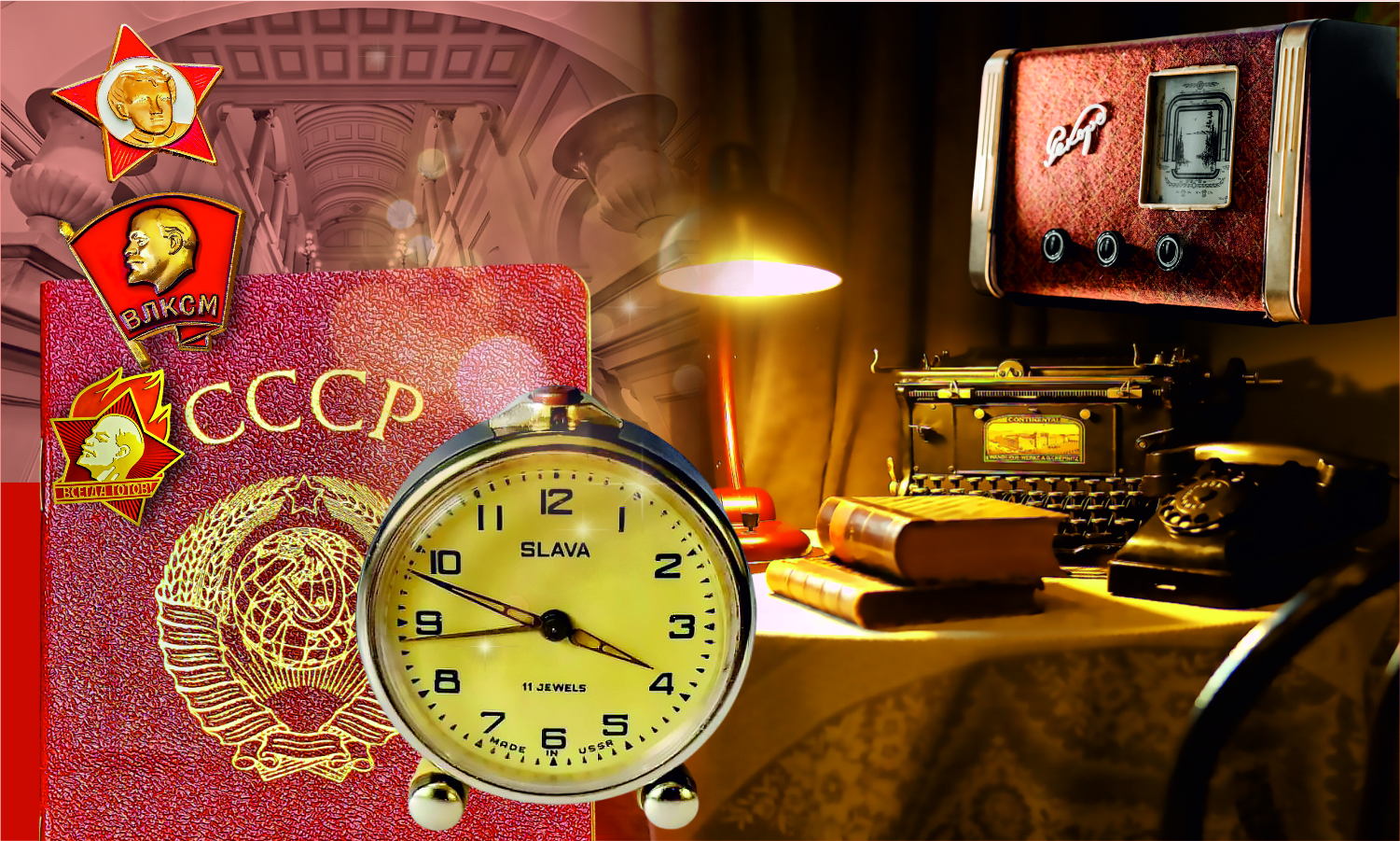 Музей ностальгии во дворце на Невском. Экскурсия с чаепитием + миниконцерт «ВРЕМЯ СССР» — факты истории в подлинных документах и предметах Советского прошлого