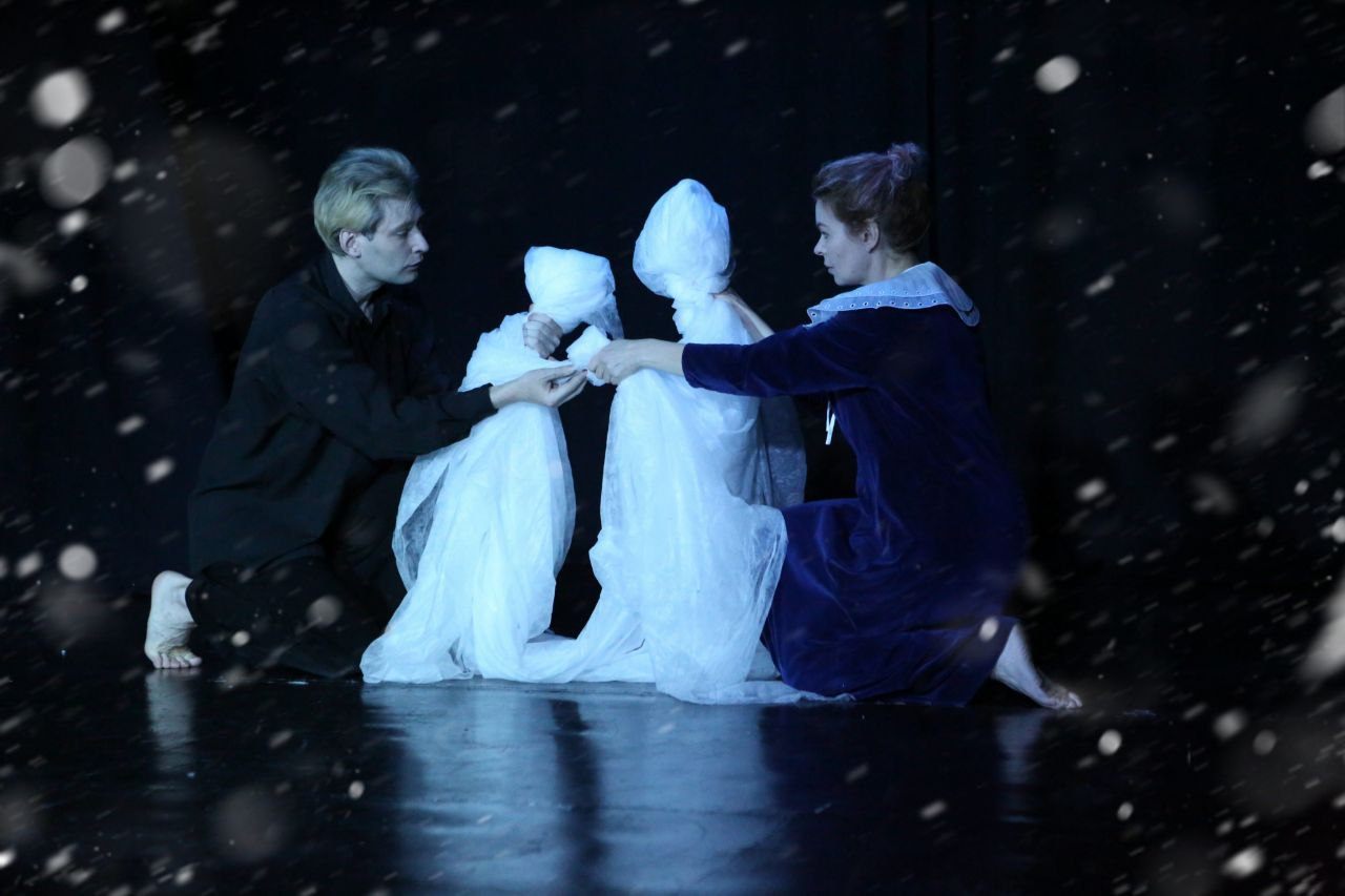 Спектакль "Зимние сны" от театра пластики и пантомимы "Из Сундука"