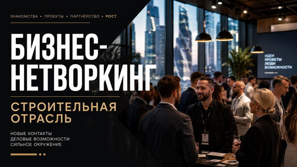 Бизнес-нетворкинг для строительной отрасли