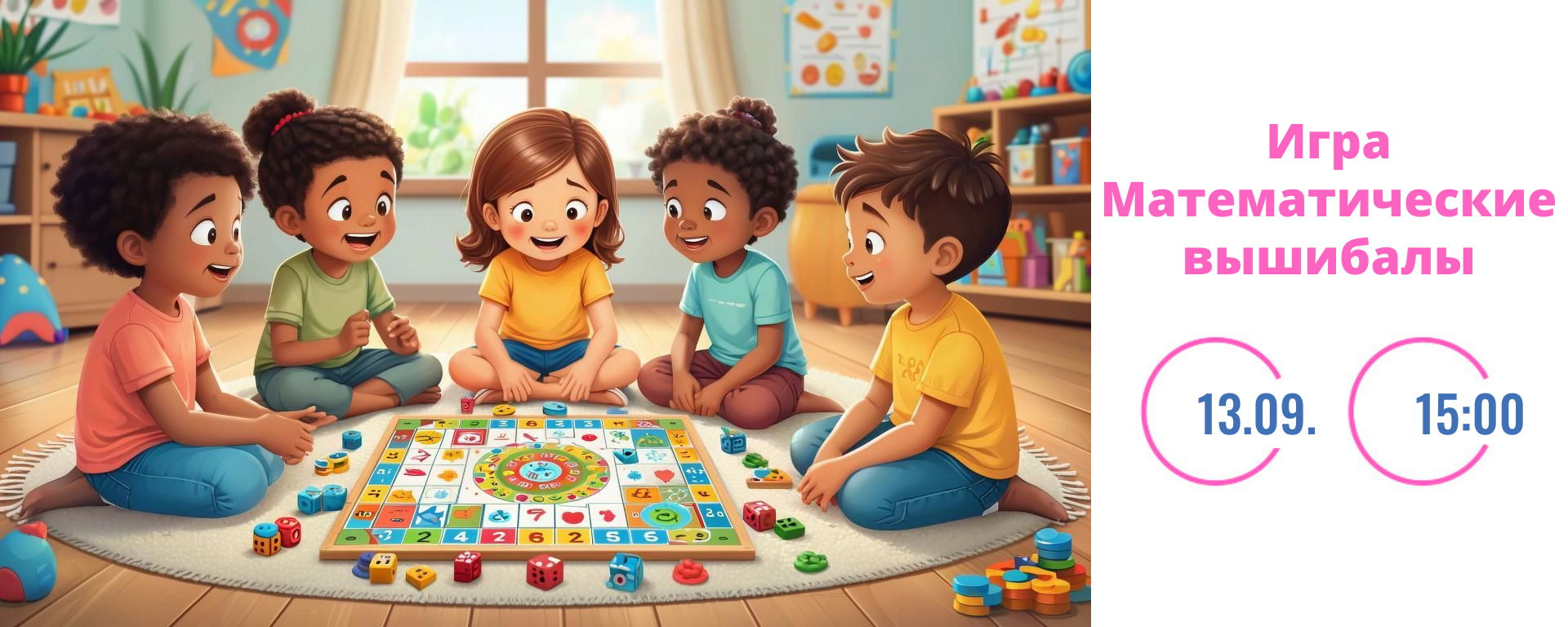 Игра "Математические вышибалы" от НеШколы