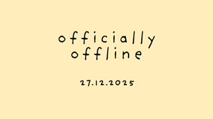 Officially Offline — вечер без телефонов