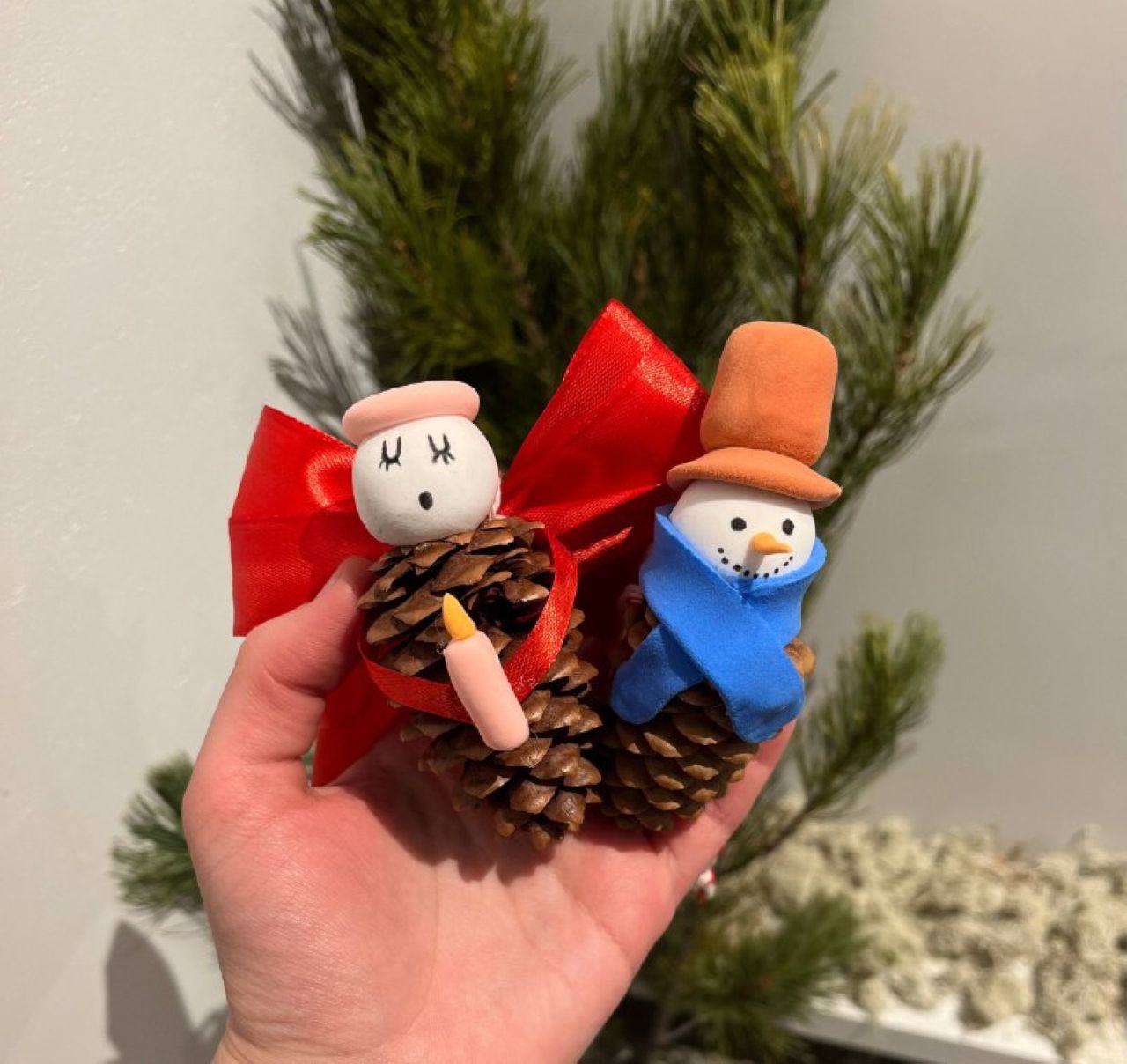 Мастер-класс "Рождественские друзья"