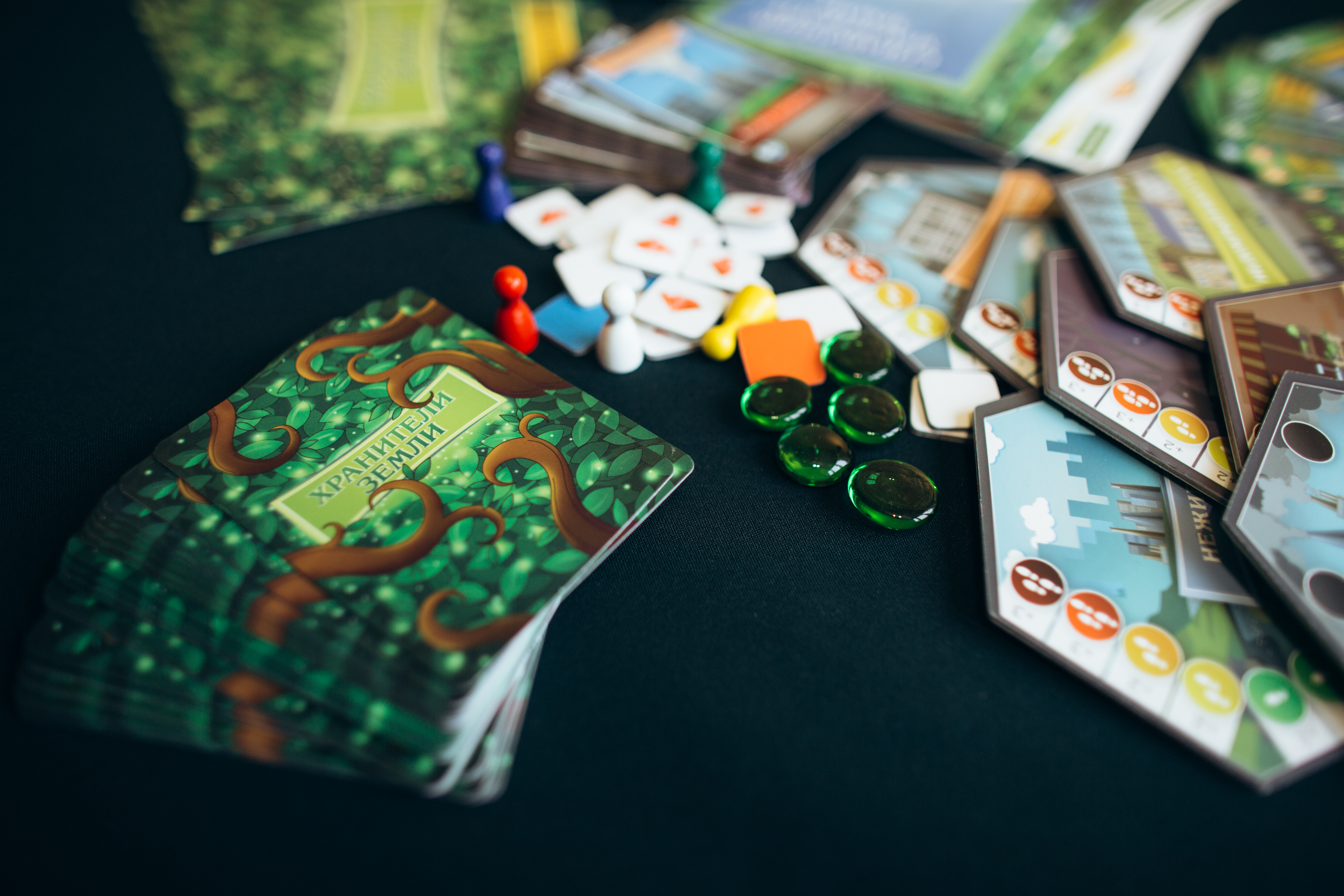 Настольная экологическая игра "хранители земли" на английском языке