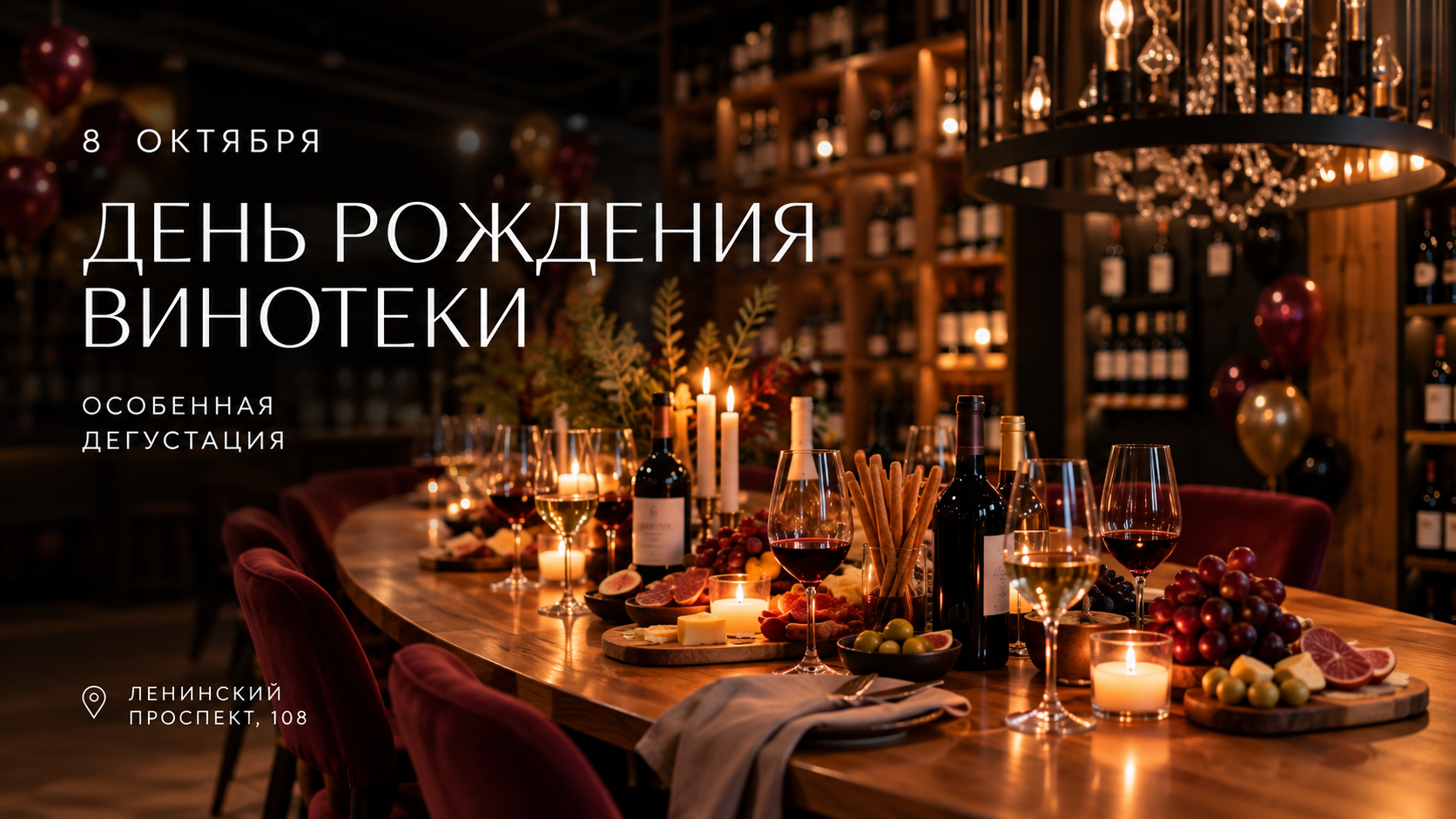 День рождения винотеки «Первый нос» на ленинском