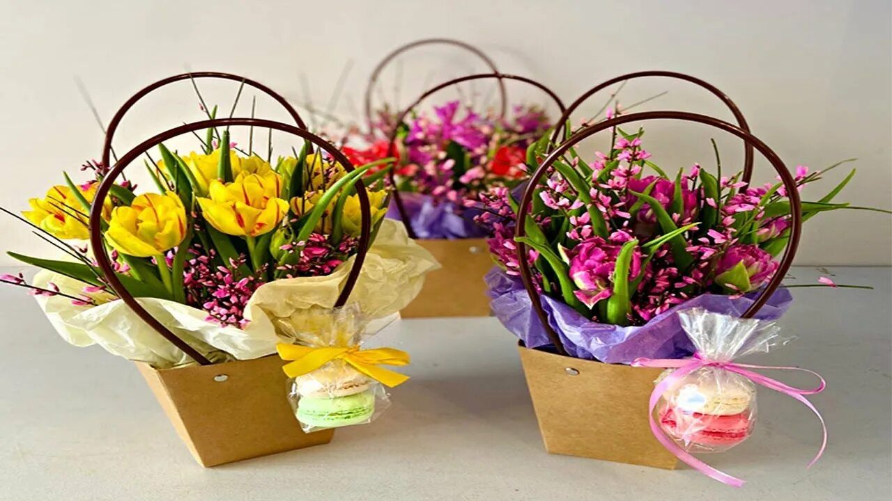 Мастер-класс по созданию букета