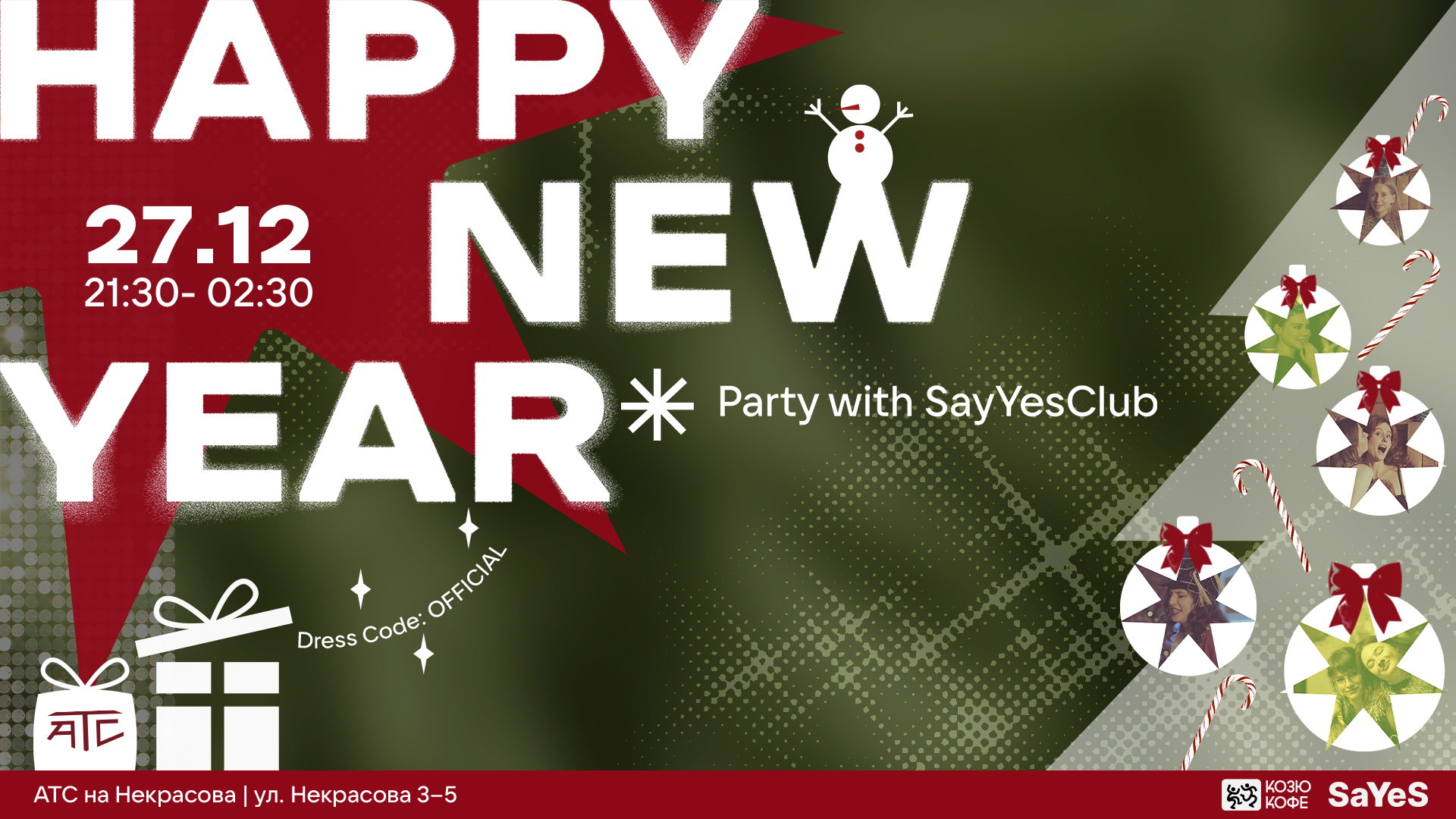 New Year Party by SayYesClub