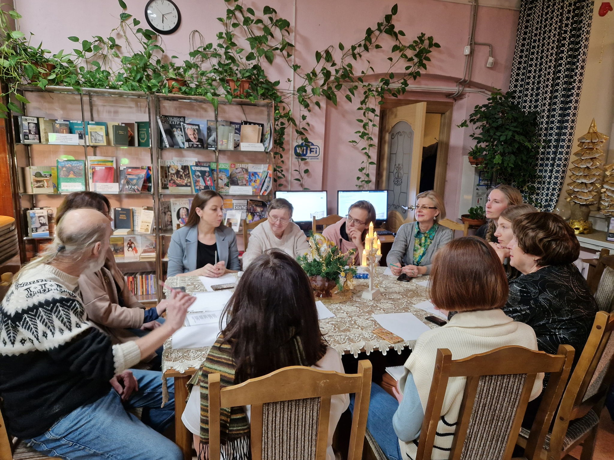 Литературная встреча читательского клуба «Линия чтения»