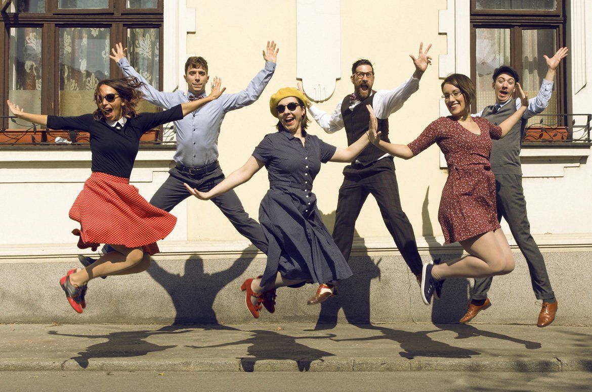 Танцы в стиле Swing. The Lowcosters