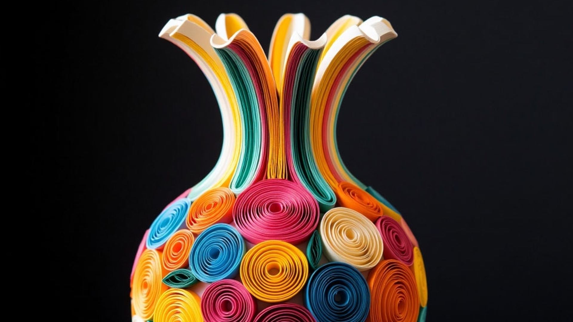 Творческая встреча для мам: вазочки-цветочки