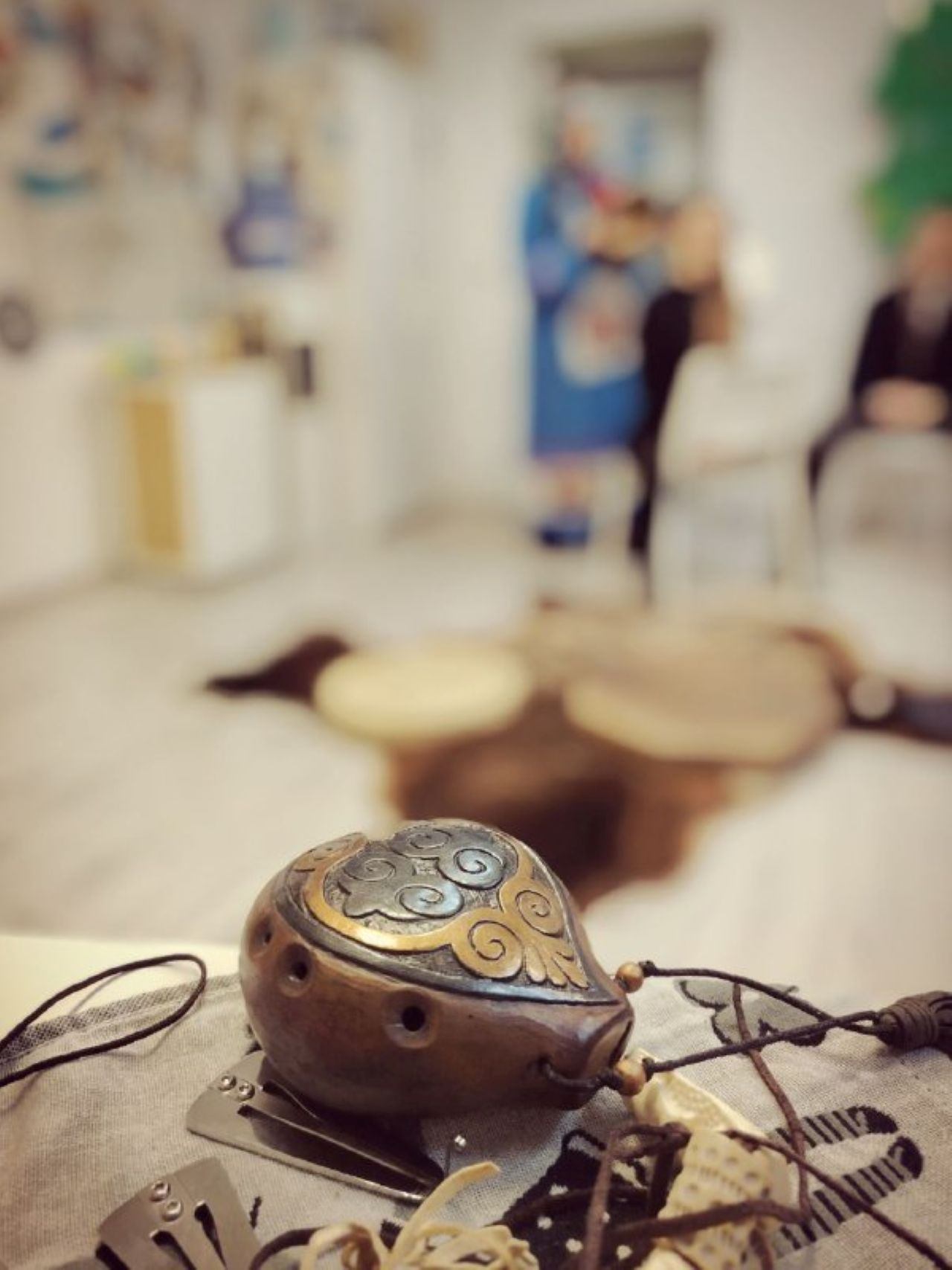 Авторский мастер-класс Ольги Рябоштановой «Магия звука и ритма» (12+) в рамках выставки А.Мягкова "Фрагменты"