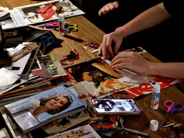 Коллажирование в Стеклянном городке