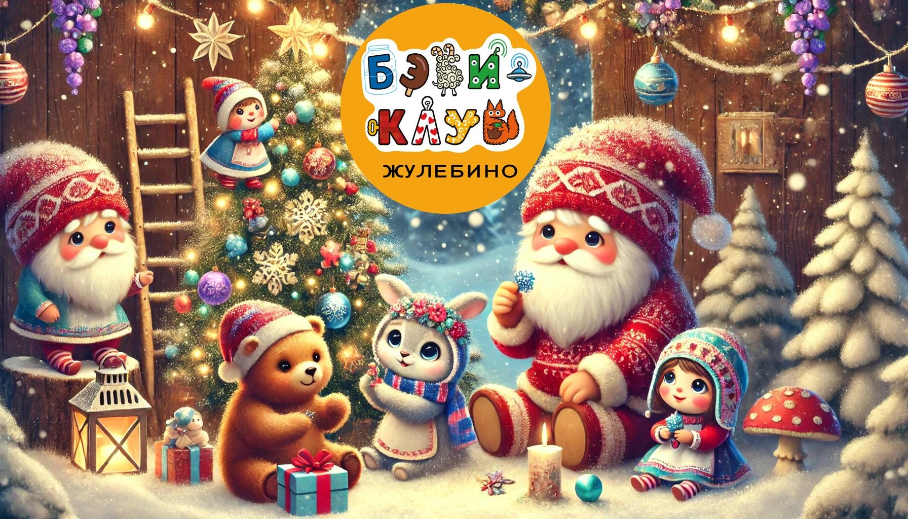 Ëлка для малышей в Бэби-клубе