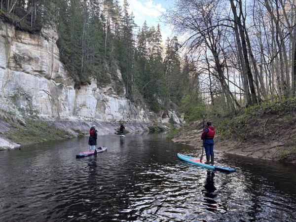 Двухдневный сап-сплав по реке Ящера