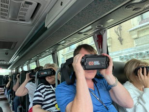 Автобусная экскурсия с виртуальной реальностью VR. Программа №1 "Петровский Петербург"