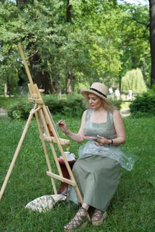 Пленэр в Лопухинском саду