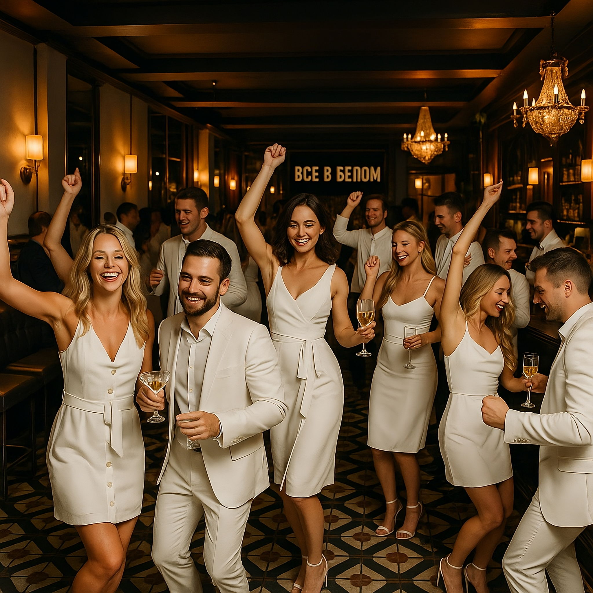 WHITE PARTY НА Остоженке