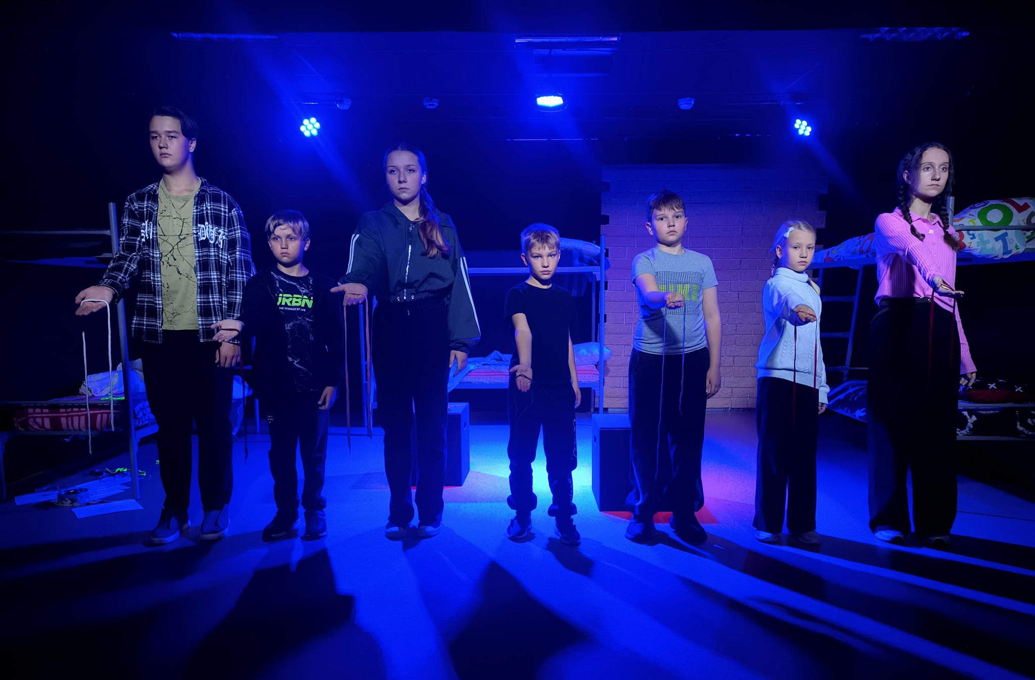 Марафон школьных театров: спектакль «Город пропавших детей»