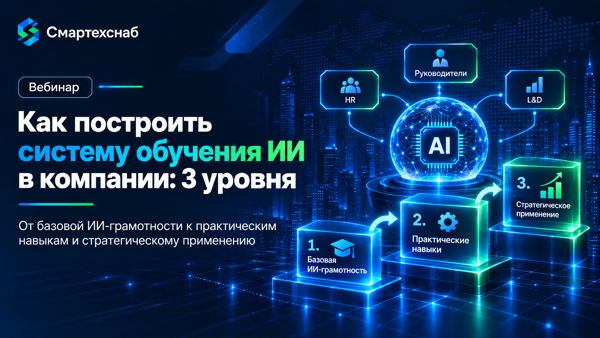 Как построить систему обучения ИИ в компании: 3 уровня