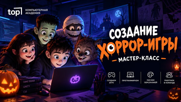 Бесплатный мастер-класс «Создание хоррор-игры»